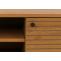 TV-Rack HWC-N78, Lowboard TV-Schrank, skandinavischer Stil Metall Holz Melamin MVG 50x150x40cm ~ natur
