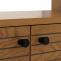 Bcherregal HWC-N78, Bcherschrank Hochschrank, skandinavischer Stil Metall Holz Melamin MVG 200x80x30cm ~ natur