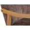 Schaukelstuhl HWC-K10, Relaxsessel, Holz FSC Stoff/Textil Chenille (465g/m) ~ braun, Gestell natur