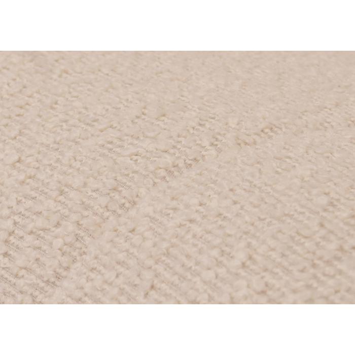 Schaukelstuhl HWC-K10, Relaxsessel, Holz FSC Stoff/Textil Boucl (450g/m) ~ beige, Gestell natur