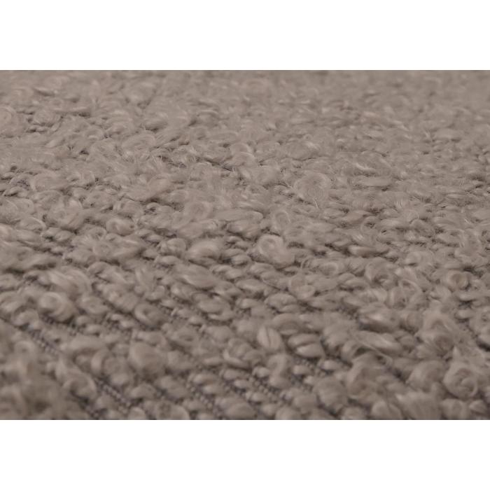 Schaukelstuhl HWC-K10, Relaxsessel, Holz FSC Stoff/Textil Boucl (450g/m) ~ grau, Gestell natur