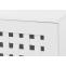 Schrank HWC-N87, Wohnzimmerschrank, 3D-Flecht-Design 2 Tren 3 Staufcher 2 Schubladen Soft-Close, 138x80x36cm ~ wei