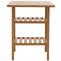 Bambus Tisch HWC-N84, Balkontisch Beistelltisch Esszimmertisch Mehrzwecktisch, FSC-zertifiziert 100x60cm