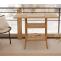 Bambus Tisch HWC-N84, Balkontisch Beistelltisch Esszimmertisch Mehrzwecktisch, FSC-zertifiziert 100x60cm