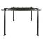 Aluminium Pergola HWC-N93, Gartenpavillon Pavillon Garten, stabiles 8cm-Gestell Schiebedach UV50+ 3x3m ~ grn