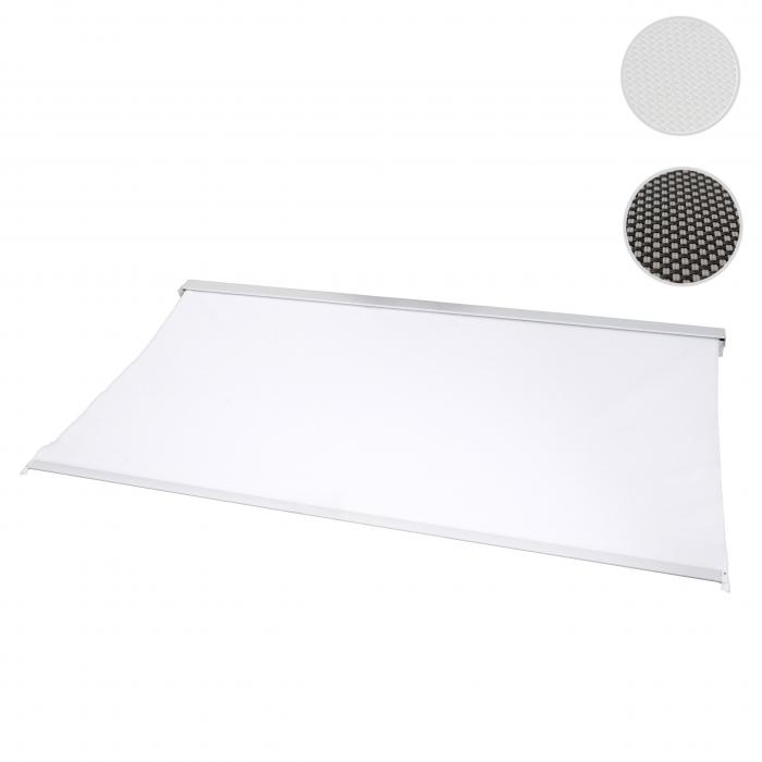 Seitenwand fr Pergola HWC-N94 3x3m, Pavillon Rollo Ersatzseitenwand, Stoff/Textil 206x272cm ~ wei