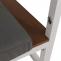 Aluminium Lounge-Gartenliege HWC-M63b, XL Sonnenliege Bali-Liege Daybed, 10cm-Polster ~ wei Polster grau