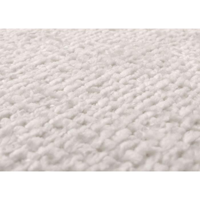 6er-Set Esszimmerstuhl HWC-N99, drehbar Armlehne Auto-Return, Stoff/Textil Chenille (340g/m²) Öko-Tex ~ creme