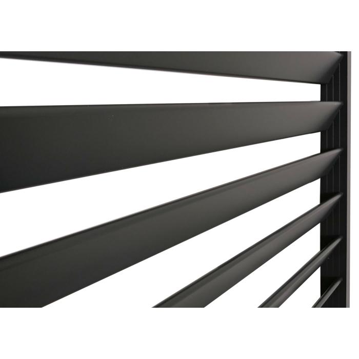 3er-Set Aluminium Paneele für Pergola HWC-L46, Terrassenüberdachung, Lamellenpaneel Modul, 204x271cm ~ anthrazit