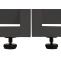 4er-Set Aluminium Paneele fr Pergola HWC-L46, Terrassenberdachung, Lamellenpaneel Modul, 204x369cm ~ anthrazit