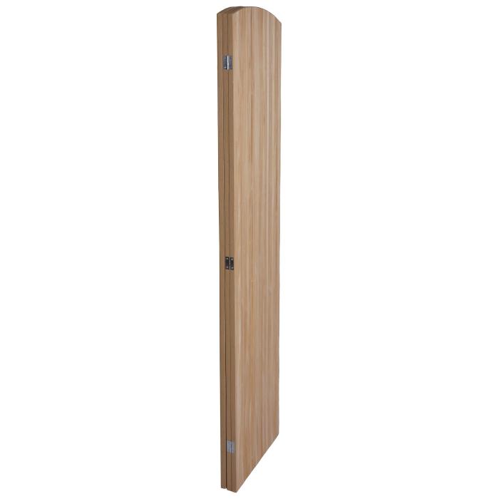 Bambus Paravent HWC-O30, Raumteiler Trennwand Sichtschutz, zusammenklappbar 3 Paneele 170x120cm