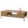 Couchtisch HWC-O39, Tisch Sofatisch Beistelltisch Ablage, Melamin MDF 39x120x60cm ~ natur