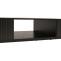 TV-Rack HWC-O39, TV-Board Fernsehtisch Lowboard TV-Schrank Ablage Fcher, Melamin MDF 39x120x60cm ~ Holzoptik schwarz
