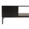TV-Rack HWC-O39, TV-Board Fernsehtisch Lowboard TV-Schrank Ablage Fcher, Melamin MDF 39x120x60cm ~ Holzoptik schwarz