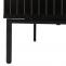TV-Rack HWC-O39, TV-Board Fernsehtisch Lowboard TV-Schrank Ablage Fcher, Melamin MDF 39x120x60cm ~ Holzoptik schwarz