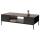 Couchtisch HWC-O39, Tisch Sofatisch Beistelltisch Ablage Fächer, Melamin MDF 39x120x60cm ~ Holzoptik schwarz Couchtisch HWC-O39, Tisch Sofatisch Beistelltisch Ablage Fächer, Melamin MDF 39x120x60cm ~ Holzoptik schwarz