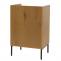 Kommode HWC-O39, Highboard Schrank, 3 Schubladen Melamin MDF 77x50x42cm ~ natur