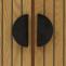 Sideboard HWC-O39, Kommode Schrank Anrichte, 3 Schubladen 2 Tren, Holz Melamin 80x130x42cm ~ natur