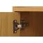 TV-Rack HWC-O39, TV-Board Fernsehtisch Lowboard TV-Schrank Kommode, Melamin MDF 56x150x40 ~ natur