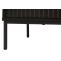 TV-Rack HWC-O39, TV-Board Fernsehtisch Lowboard TV-Schrank Kommode, Melamin MDF 56x150x40 ~ Holzoptik schwarz