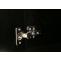 TV-Rack HWC-O39, TV-Board Fernsehtisch Lowboard TV-Schrank Kommode, Melamin MDF 56x150x40 ~ Holzoptik schwarz
