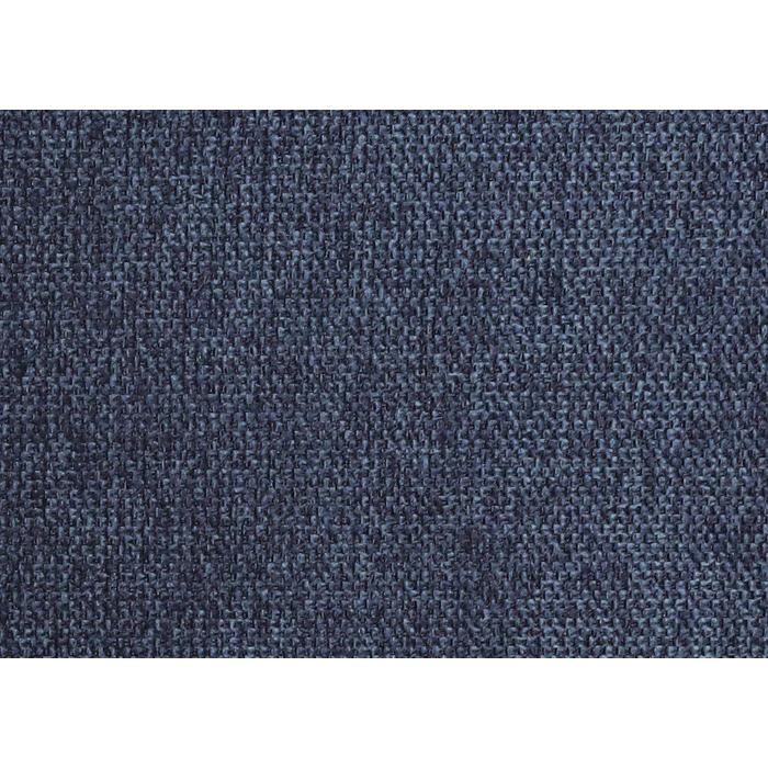 Hocker HWC-L62, Sitzhocker Fußablage Ottomane Polsterhocker, 38x56x40cm  Stoff/Textil ~ blau