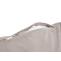 Kissen fr Sitzbank, Bankauflage Sitzkissen Polsterauflage Sitzpolster waschbar, Stoff/Textil 213x64cm ~ hellbraun