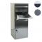B-Ware Paketkasten HWC-L57, Paketbox Briefkasten Paketstation, Metall 102x41x38cm ~ verzinkt anthrazit-wei