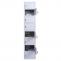 Schliefachschrank HWC-L61, Aktenschrank Broschrank Mehrzweckschrank, abschliebar Metall 180x38x42cm ~ grau