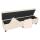 Bank Sitzbank mit Aufbewahrung Kriens XXL, Leder + Kunstleder, 180x45x45cm ~ creme Bank Sitzbank mit Aufbewahrung Kriens XXL, Leder + Kunstleder, 180x45x45cm ~ creme