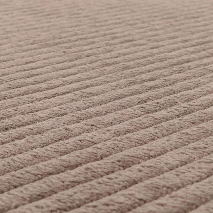 2er-Set Esszimmerstuhl HWC-O26, Kchenstuhl Polsterstuhl Stuhl, Cord (330g/m) Stoff/Textil Metall ~ taupe
