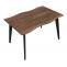 Esszimmertisch HWC-O60, Ausziehtisch Esstisch, Eisen MDF ausziehbar 120-180x76cm ~ helle Eiche-Optik