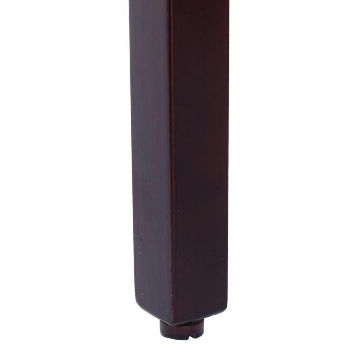 2er-Set Esszimmerstuhl HWC-O65c, Kchenstuhl Polsterstuhl Lehnstuhl, Kunstleder ~ schwarz