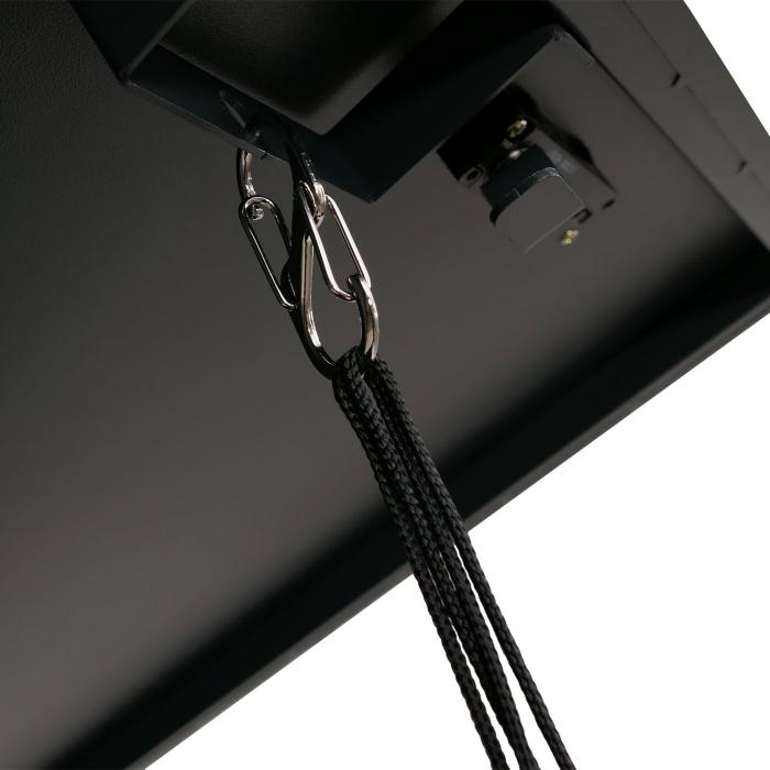 2er-Mlltonnenverkleidung HWC-O67, Mlltonnenbox mit Deckel, Metall 122x132x84cm 53kg ~ anthrazit Holzoptik hell