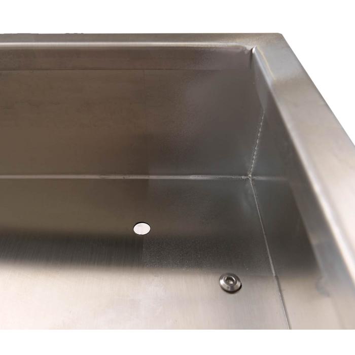 2er-Mlltonnenverkleidung HWC-O67, Mlltonnenbox mit Pflanzkasten, Metall 125x132x84cm 55kg ~ anthrazit Holzoptik dunkel