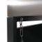 2er-Mlltonnenverkleidung HWC-O67, Mlltonnenbox mit Pflanzkasten, Metall 125x132x84cm 55kg ~ anthrazit Holzoptik dunkel