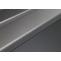 3er-Mlltonnenverkleidung HWC-O67, Mlltonnenbox mit Pflanzkasten, Metall 125x196x84cm 75kg ~ anthrazit Edelstahl