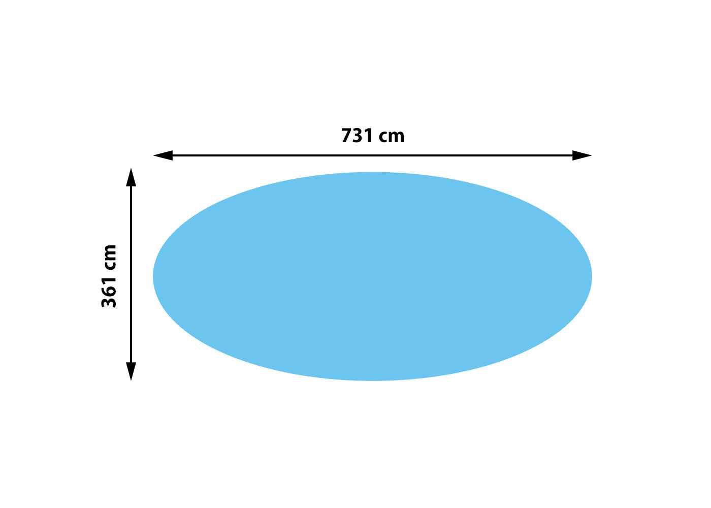 Pool-Abdeckung Maße