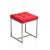 Sitzhocker HLO-CP75 ~ rot