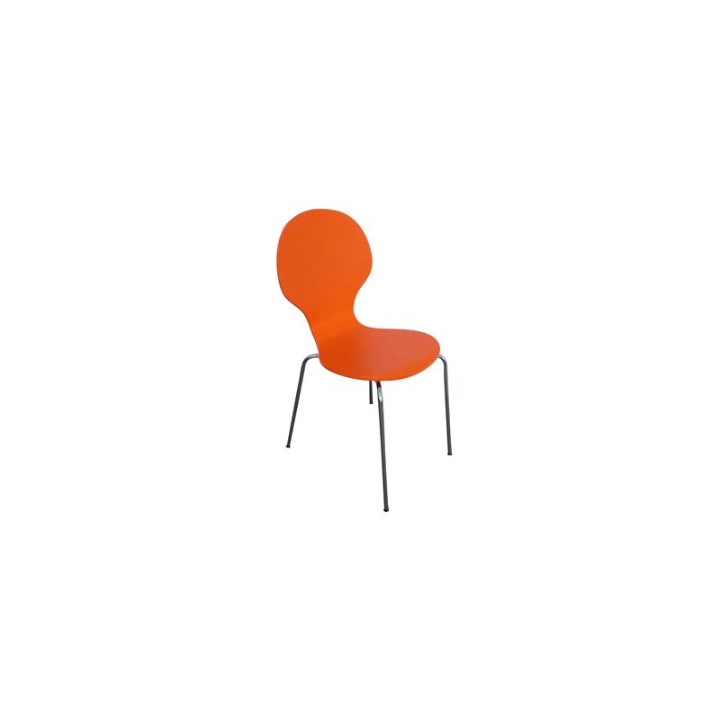 Besucherstuhl HLO-CP80 ~ orange