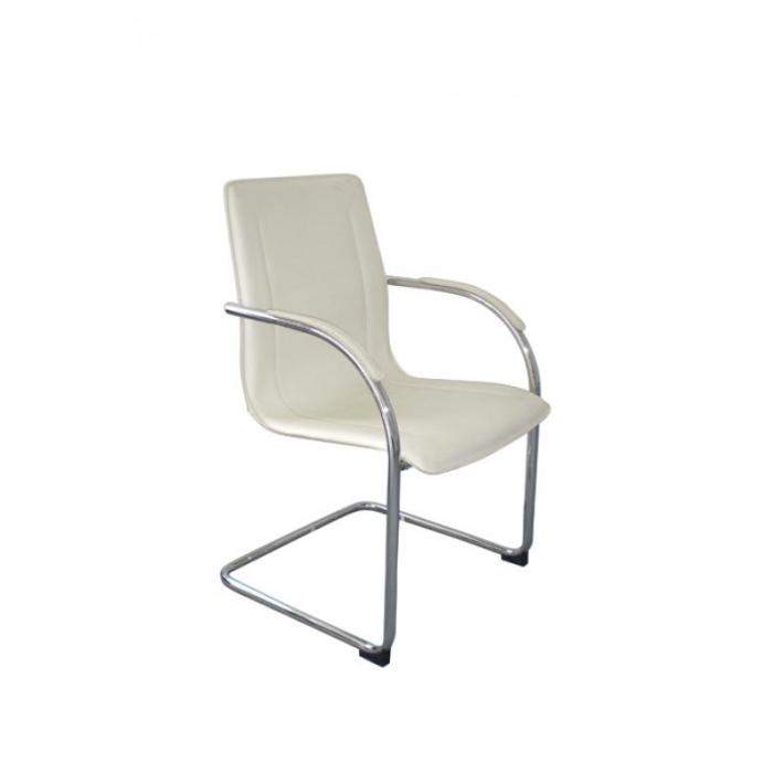 Besucherstuhl HLO-CP87 ~ creme