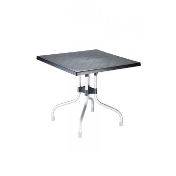 Tisch HLO-CP103 80 cm ~ schwarz