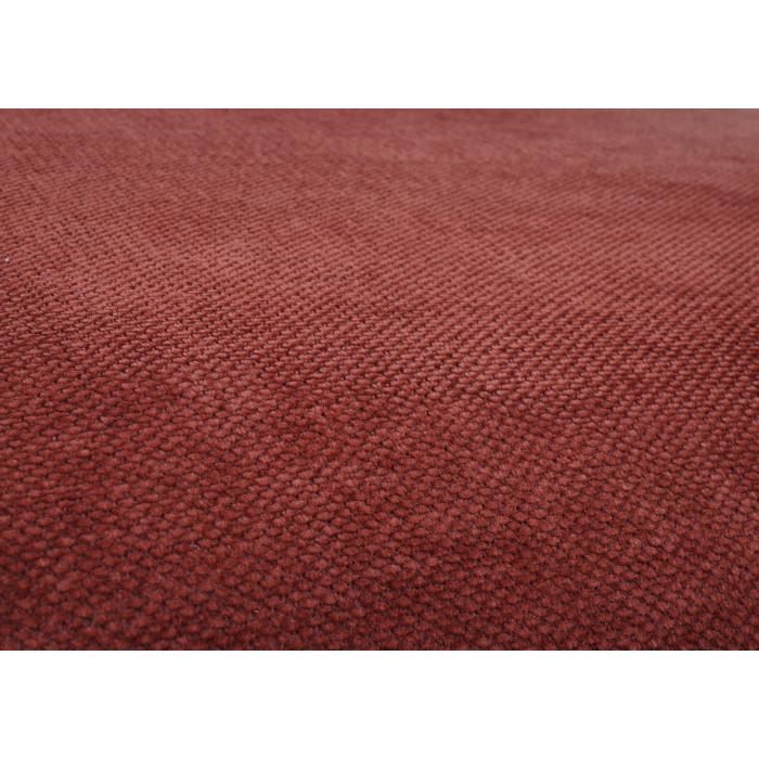 Esszimmerstuhl HWC-O78, Kchenstuhl Stuhl, drehbar Auto-Return, Stoff/Textil Chenille (310g/m) ko-Tex ~ rotbraun