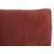 Esszimmerstuhl HWC-O78, Kchenstuhl Stuhl, drehbar Auto-Return, Stoff/Textil Chenille (310g/m) ko-Tex ~ rotbraun