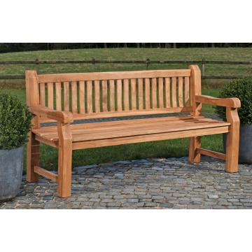Teakbank HLO-CP6 120 cm ~ teak