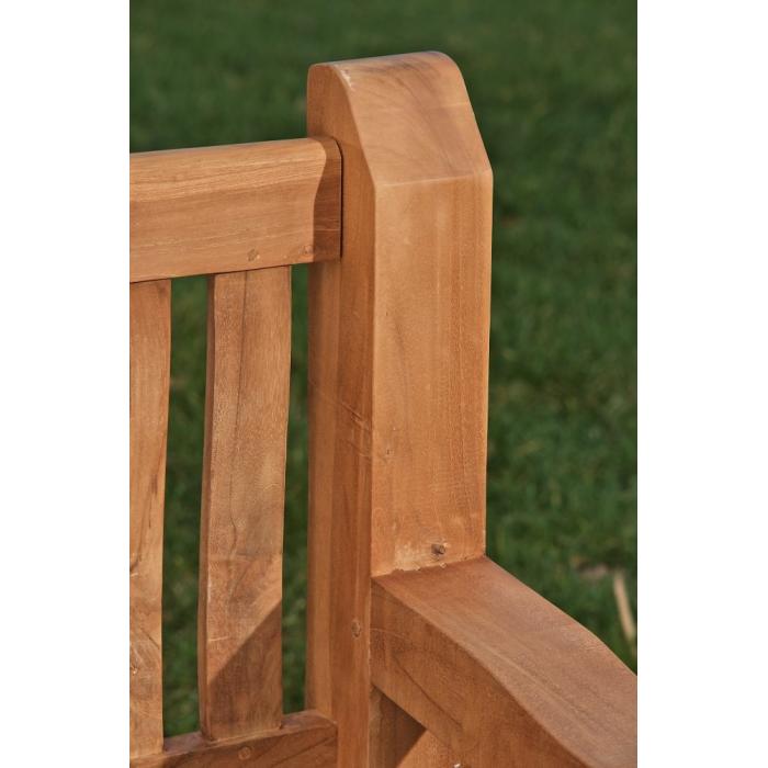 Teakbank HLO-CP6 180 cm ~ teak