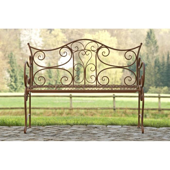 Gartenbank HLO-CP12 ~ antik braun