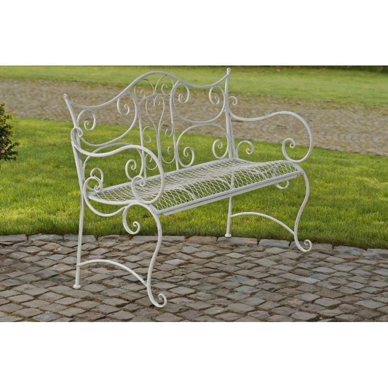 Gartenbank HLO-CP12 ~ antik wei