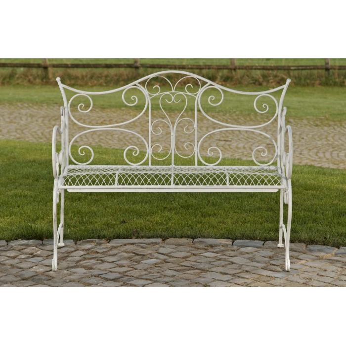 Gartenbank HLO-CP12 ~ antik wei