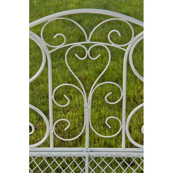 Gartenbank HLO-CP12 ~ antik wei